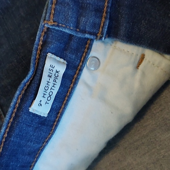 J.CREW 9" High Rise Toothpick Jeans size 29 - Picture 5 of 6